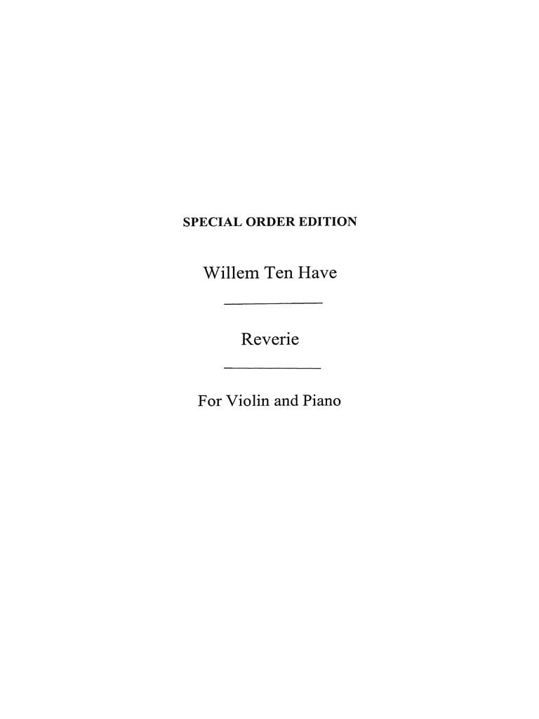 Reverie Op.27